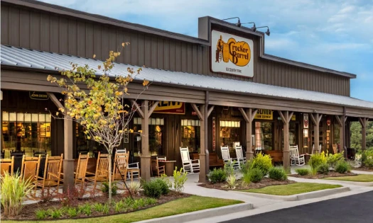 The Cracker Barrel signage