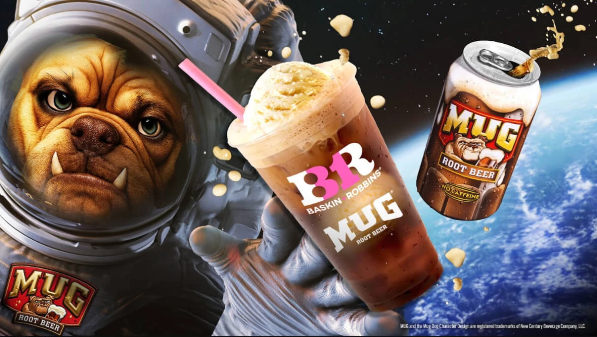 MUG Root Beer, Baskin-Robbins Collab for National Root Beer Float Day