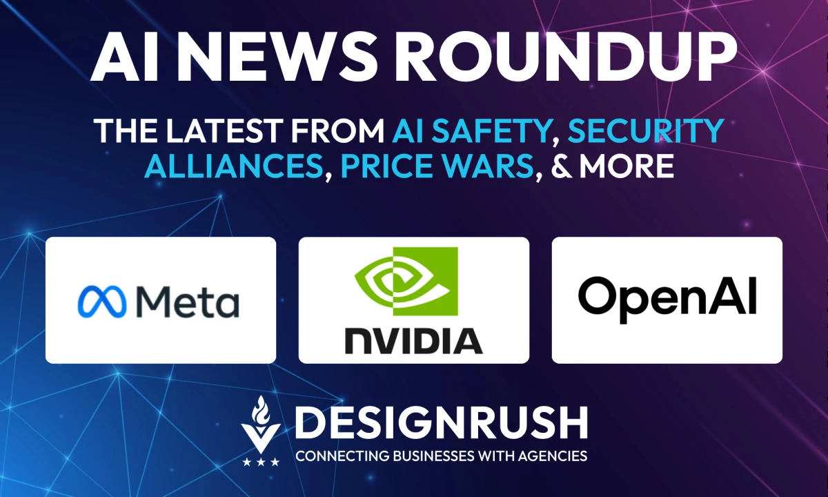40 Firms Form Security Pact, 4 Labs Sit Out: DesignRush AI Roundup