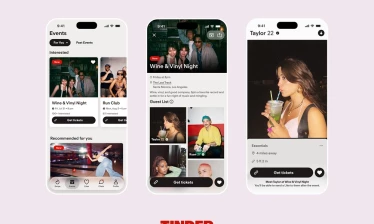 Tinder's "Events" feature