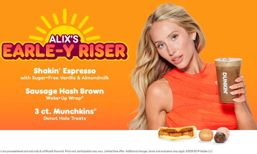 Alix Earle with her go-to "Earle-y Riser" meal