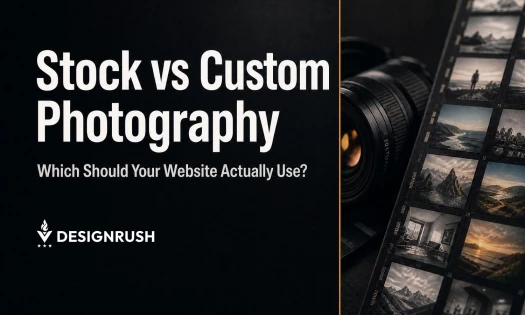website photography hero