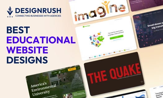 Educational website designs