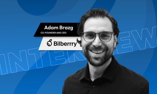Interview hero image of Adam Brazg, co-founder and CEO of Bilberrry