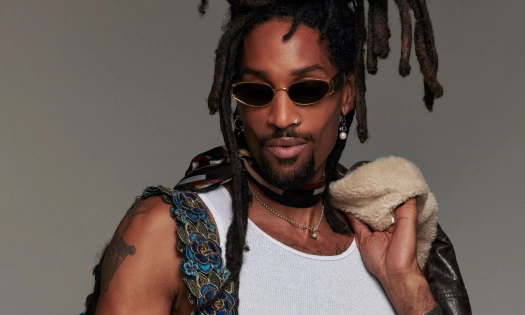 Greg Banks posing for Lucky Brand
