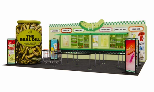 The e.l.f. "Real Dill" activation in the Minnesota State Fair