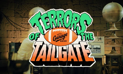 The "Terrors of the Tailgate" campaign banner