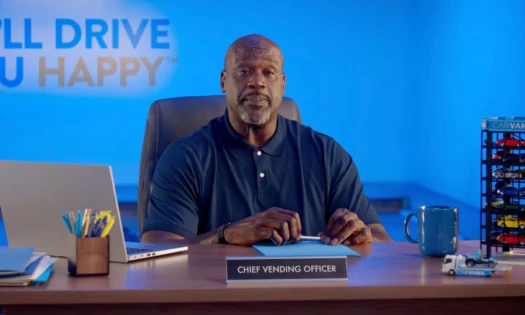 Shaquille O'Neal as Carvana's Chief Vending Officer