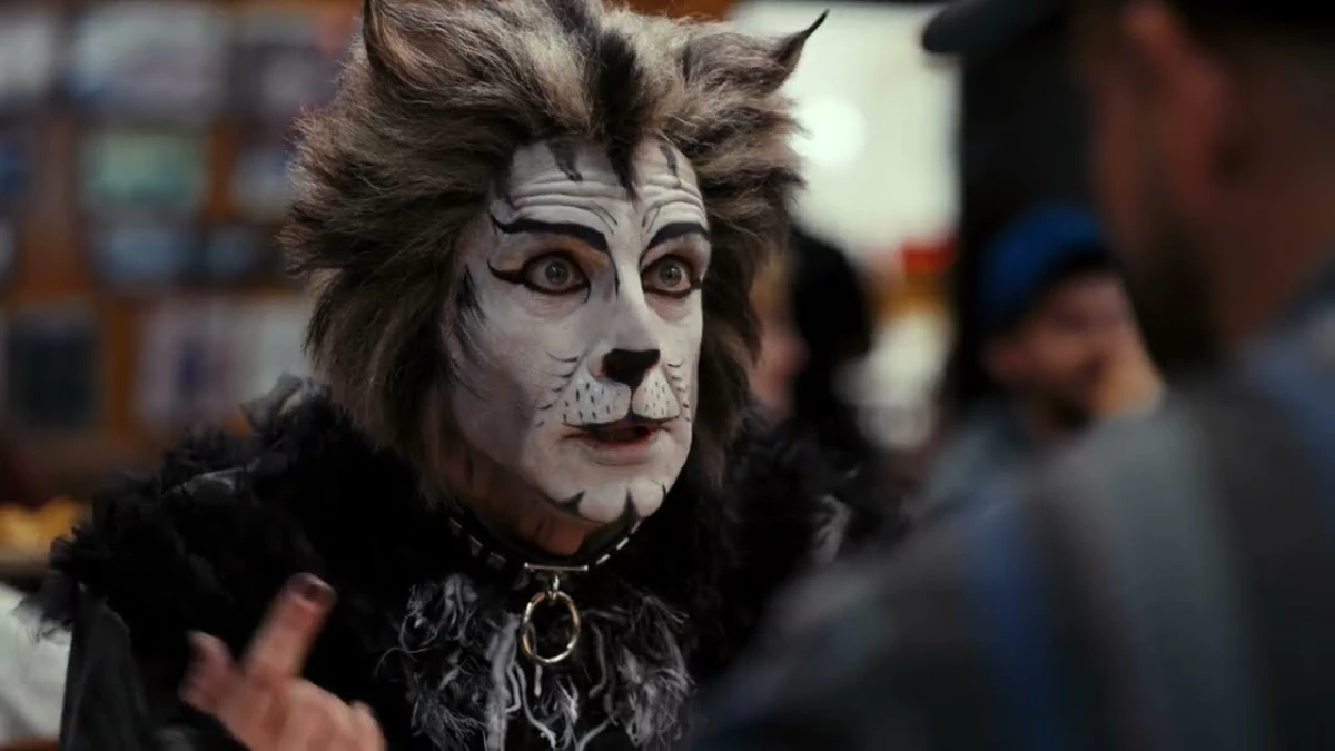 Ben Stiller dressed up as a character from Katz