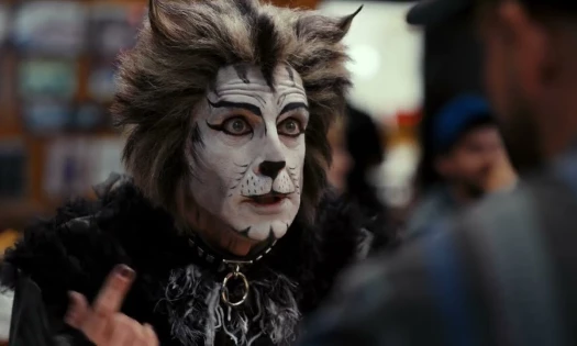 Ben Stiller dressed up as a character from Katz