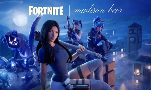 Fortnite's Madison Beer collab banner