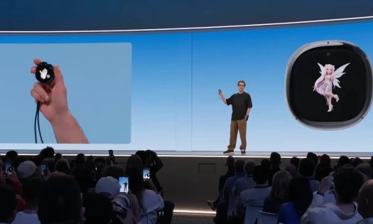 Mark Zuckerberg introducing the new Muse Charm
