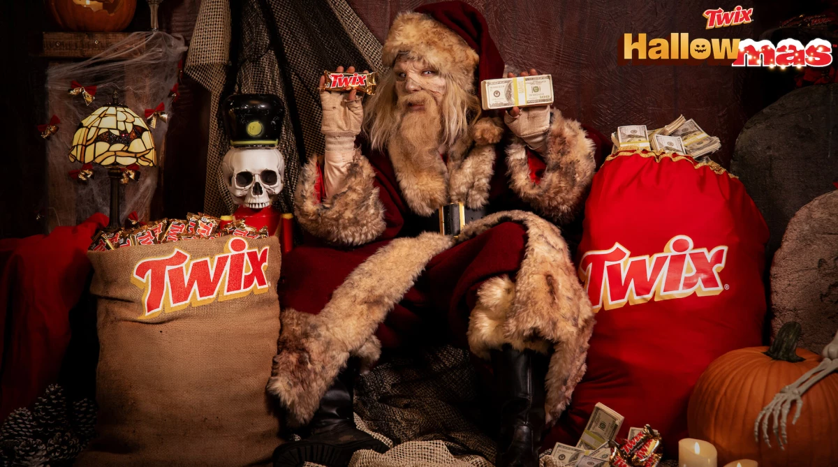 TWIX Puts $20,000 Behind Zombie Claus for Year Two of 'Hallowmas'