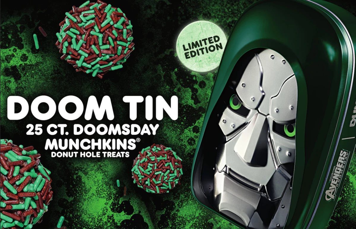 The new Dunkin x Doctor Doom offerings