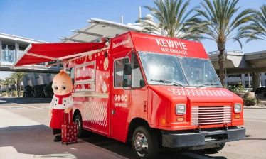 A Kewpie Mayo food truck