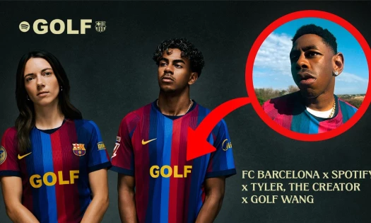The new FC Barcelona jerseys branded by Golf Wang