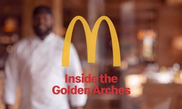 McDonald's "Inside the Golden Arches" banner