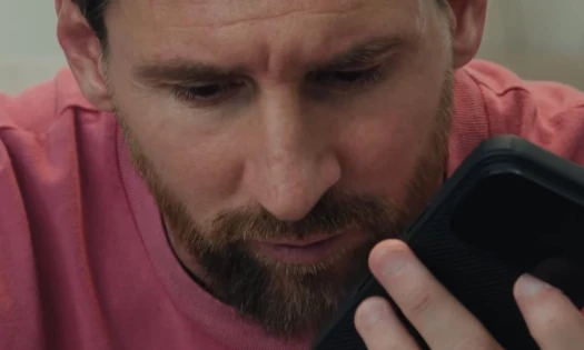 Lionel Messi talking to ChatGPT