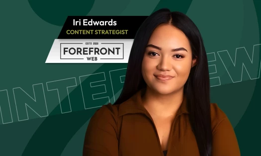 Hero image for forefront web iri edwards interview article AI Content Drafting Puts More Weight on Human Judgment