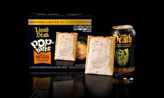 Liquid Death's collab with Pop-Tarts