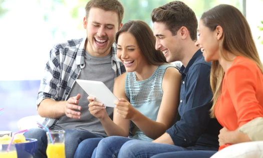 Top Funniest Websites Friends Laughing Tablet
