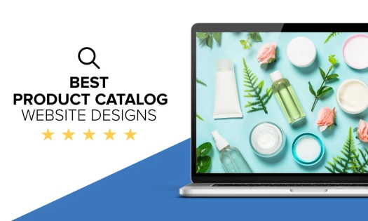 Product Catalog Website Designs