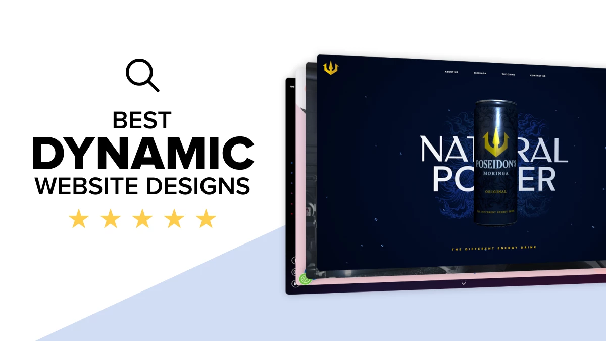 13 Best Dynamic Website Designs with Stunning Visuals and Interactive Elements
