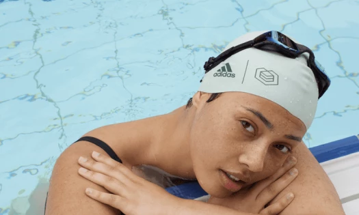 Adidas & SOUL CAP's swimming cap