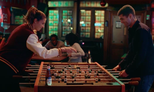 A scene from Michelob ULTRA ad