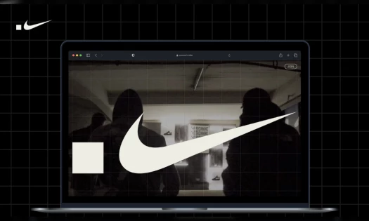 Preview of .Swoosh platform on laptop background
