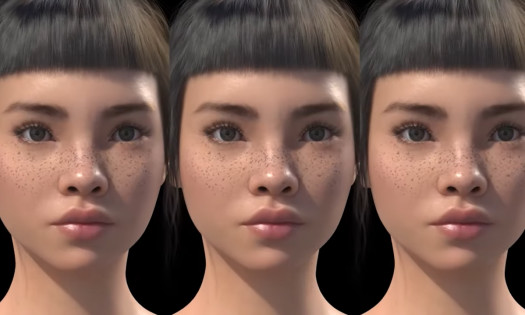 Virtual female human avatar