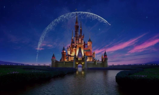 The Walt Disney Company fairytale castle
