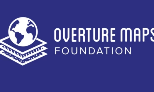 A descriptive image of the Overture Maps Foundation logo