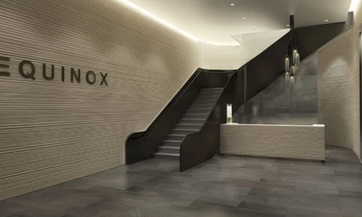 A decorative image of an Equinox lobby.