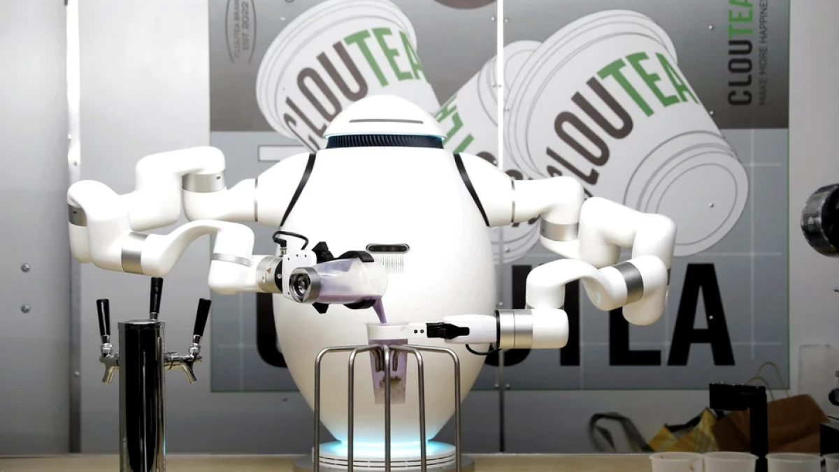 ADAM: If Baymax was a Boba Tea Barista