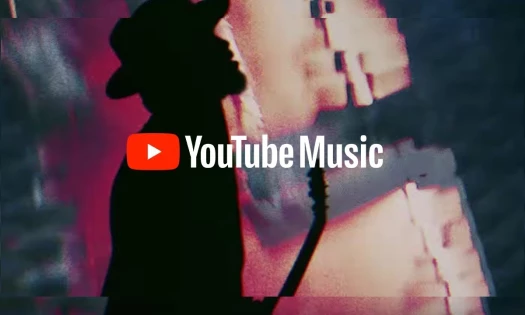 Campaign visual for YouTube Music