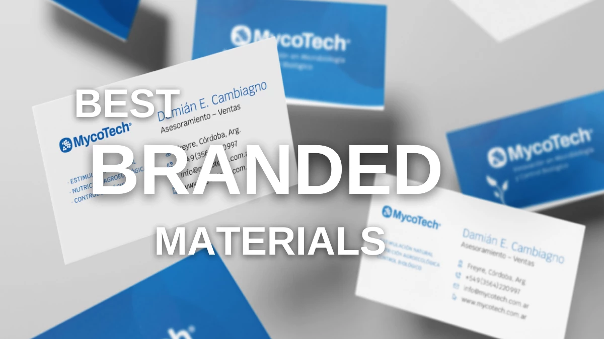6 Best Branded Materials That Elevate Messaging and Overall Brand Image
