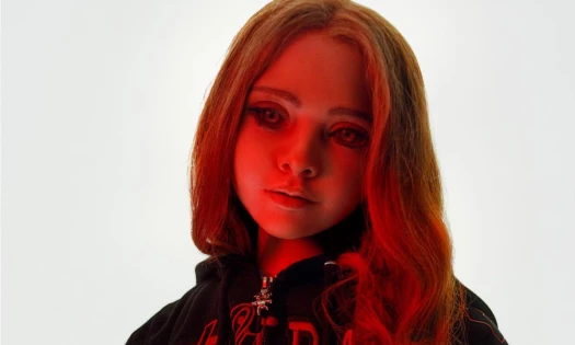 AI doll M3GAN in Marc Jacobs editorial campaign