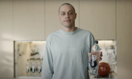 Pete Davidson in Smartwater ad campaign