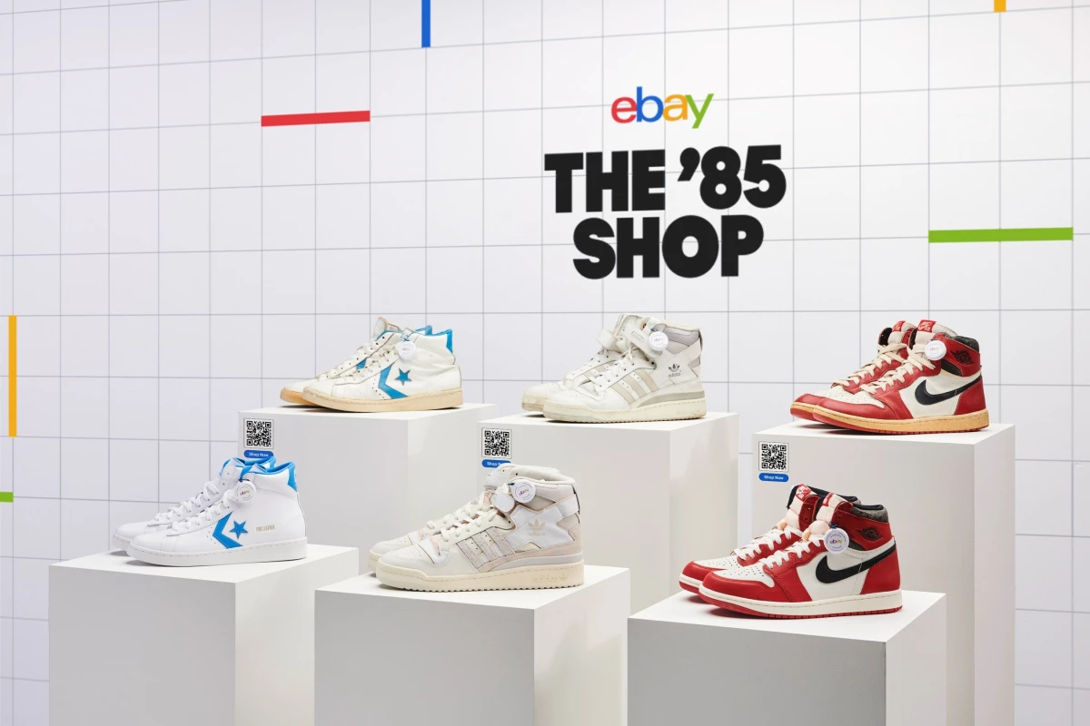 eBay Launches ‘85 Shop’ Pop-Up Store in Honor of Air Jordan 1’s