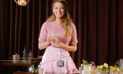 Blake Lively in Betty Buzz "Tonic & Gin" ad