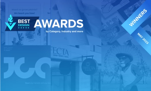 DesignRush Best Design Awards Winners - May 2023