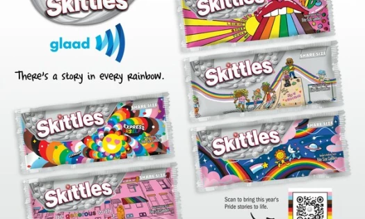 Skittles candy packages