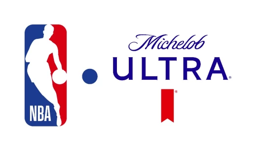 NBA and Michelob Ultra logos