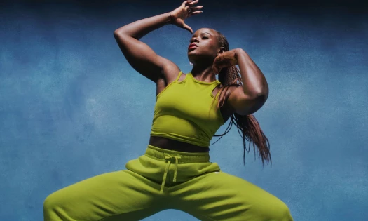 Editorial campaign image for Nike Well Collective
