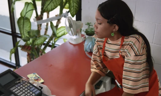 Screenshot from "Instagram Connections" short film