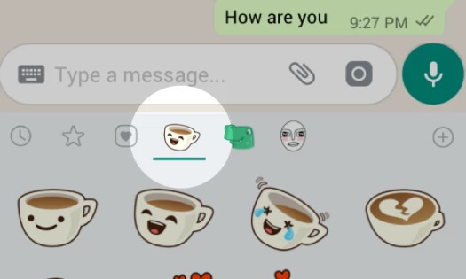 WhatsApp sticker collection