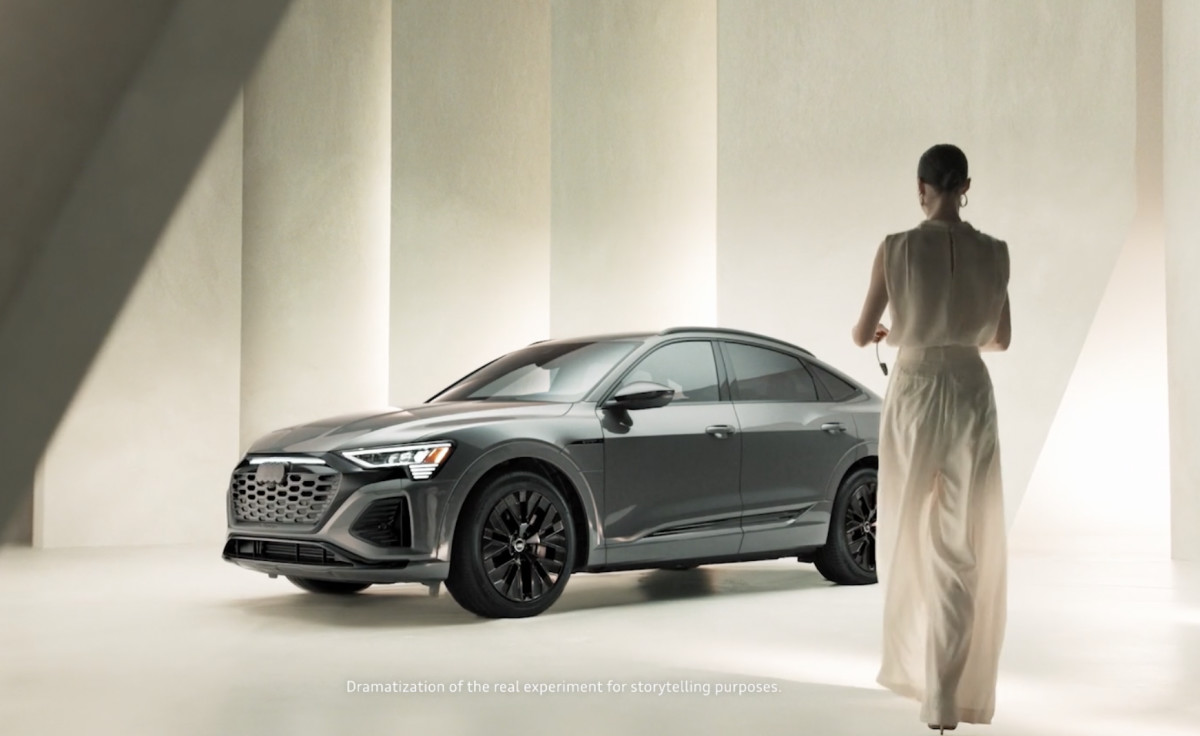 Audi Captures the Experience of Riding a Q8 in AI Art