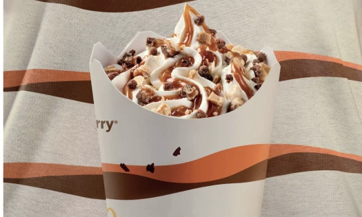 Print design for McDonald's "Camouflage" campaign
