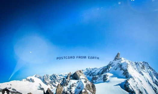 Last Vegas Sphere's Postcard from Earth movie